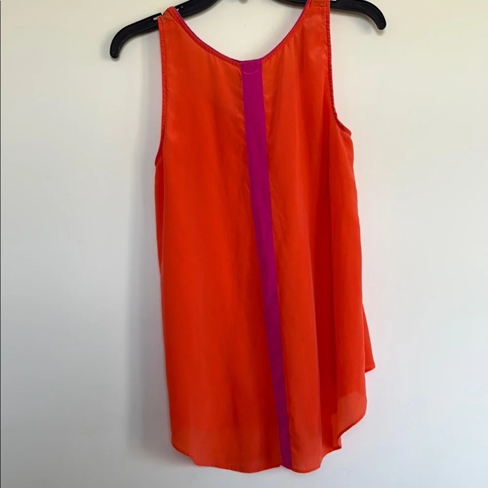 Maeve Orange Sleeveless Top - Picture 4 of 6